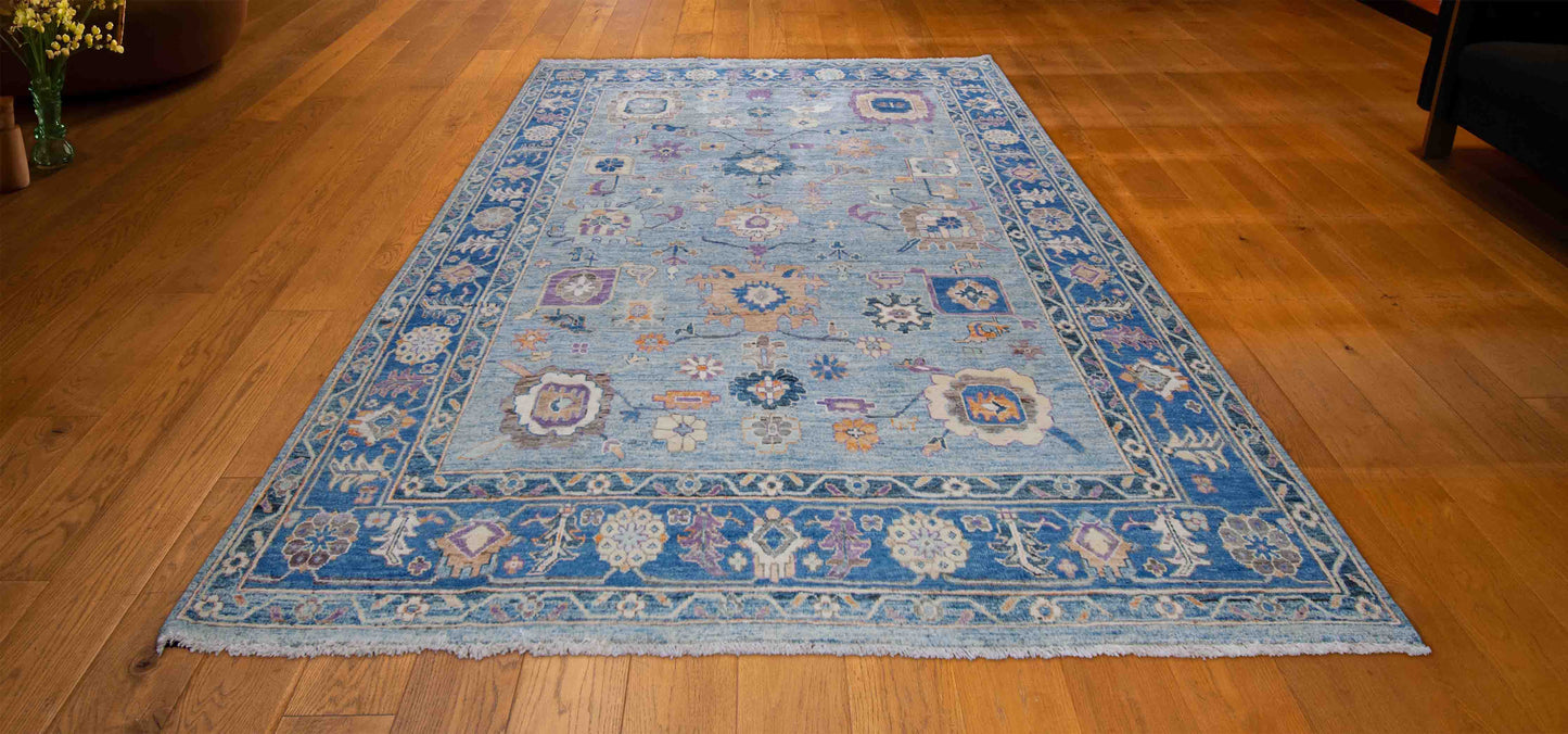 TURKISH "OUSHAK" RUG 8'X9'5"