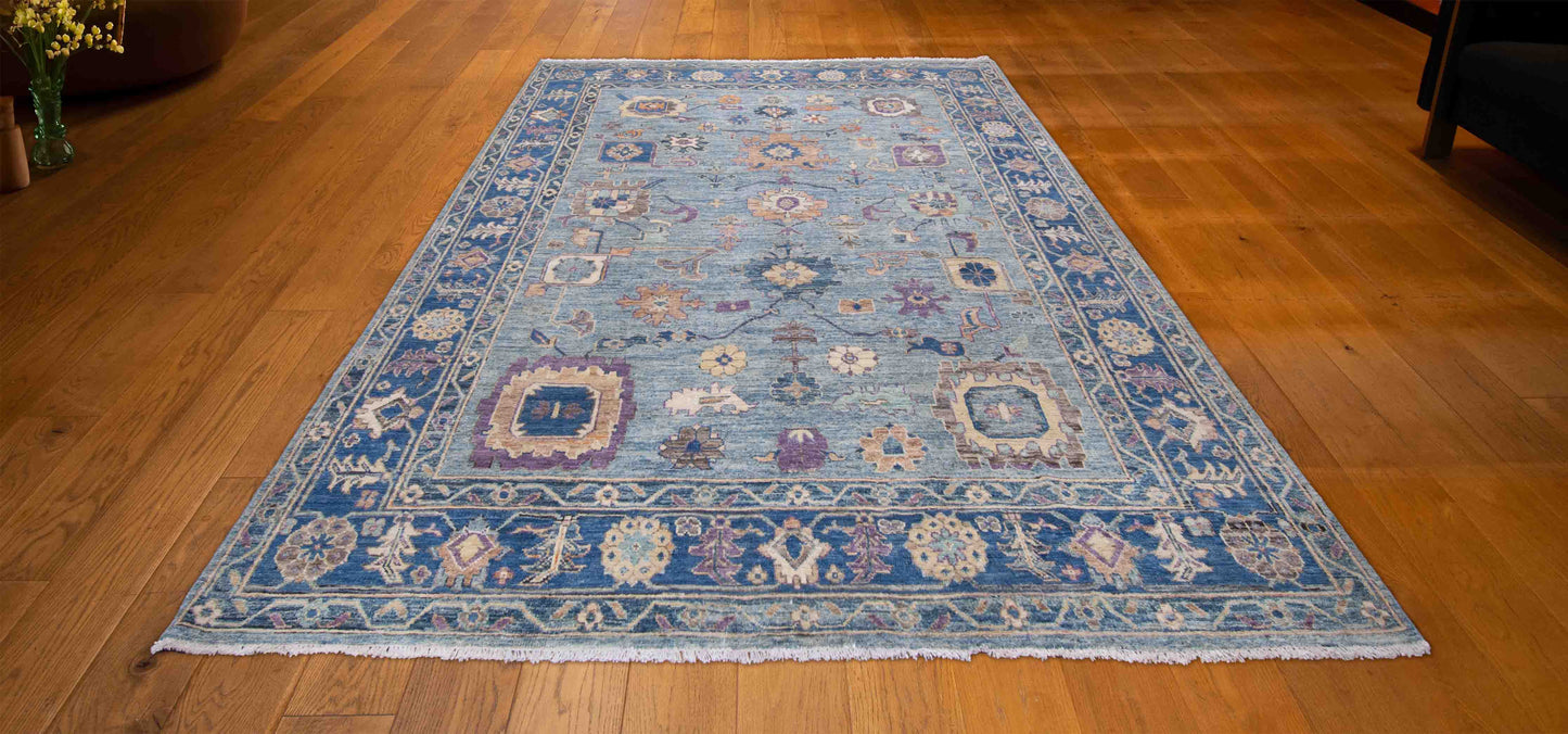 TURKISH "OUSHAK" RUG 8'X9'5"