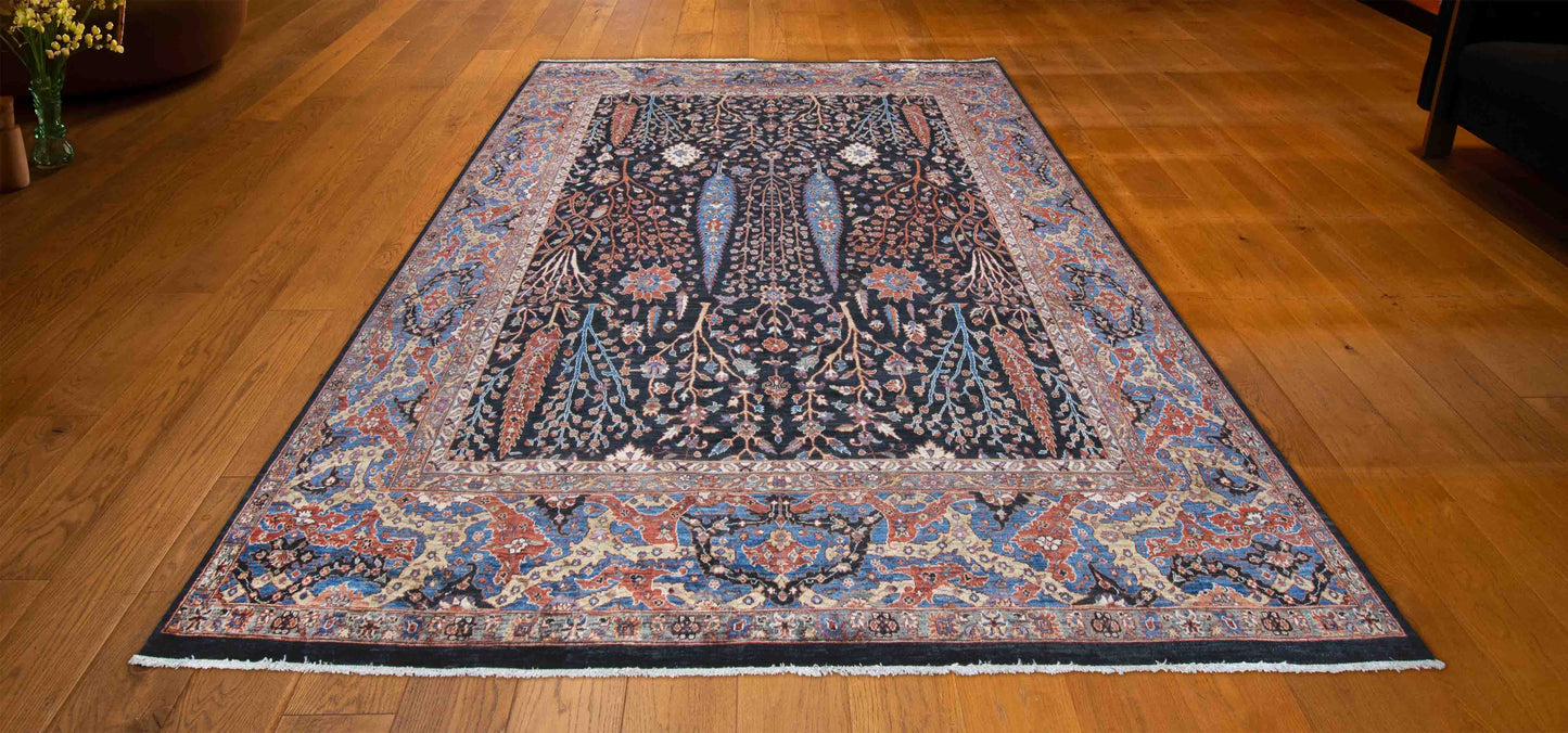 PERSIAN "FEREHAN DESING" RUG 8'4"X10'4"
