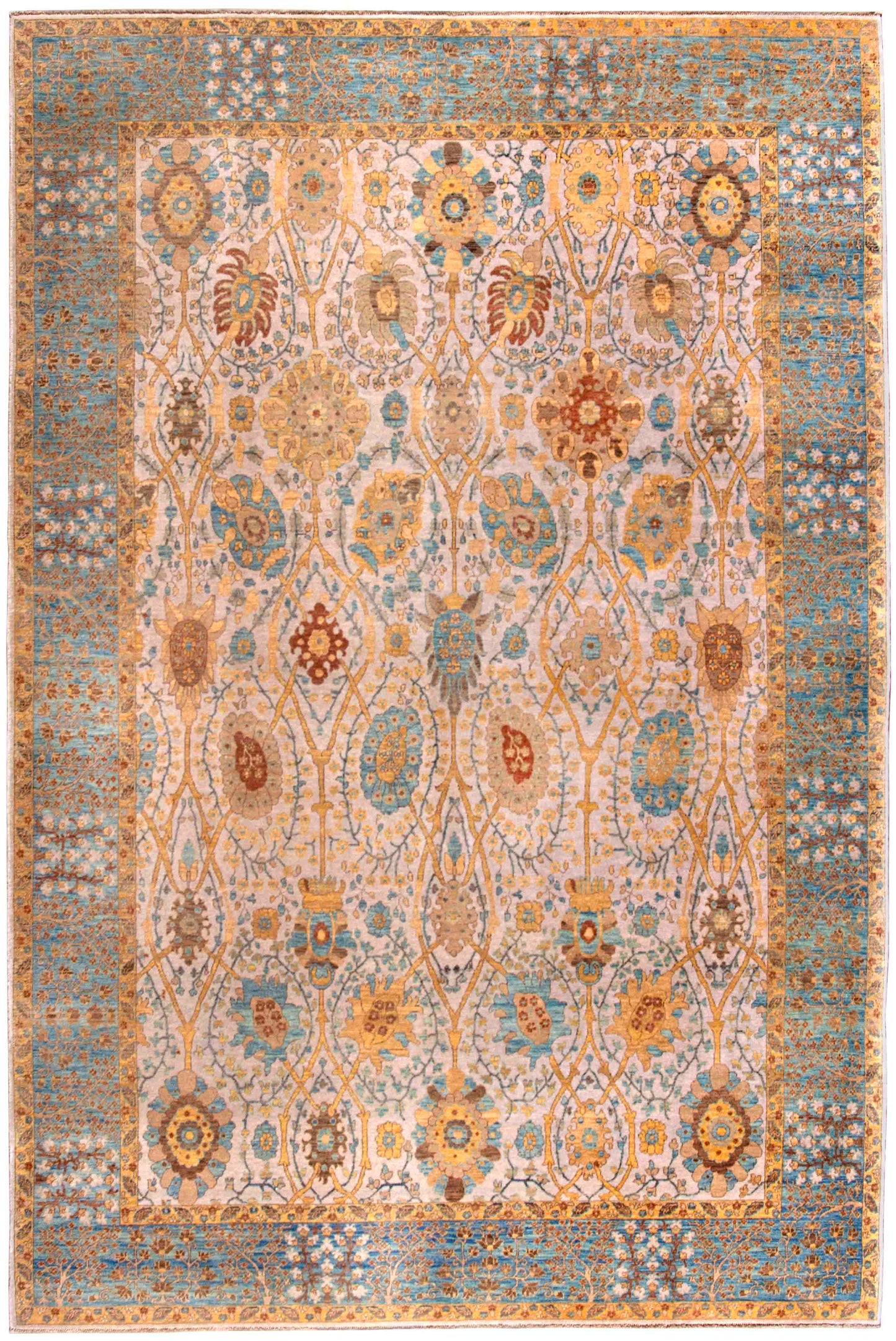 TURKISH "SAMSUN COLLECTION" RUG 6'1"X9'