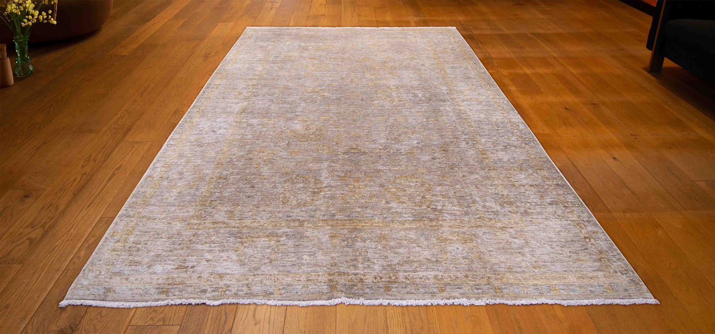 TURKISH "OUSHAK COLLECTION" RUG 6'3"X9'6"