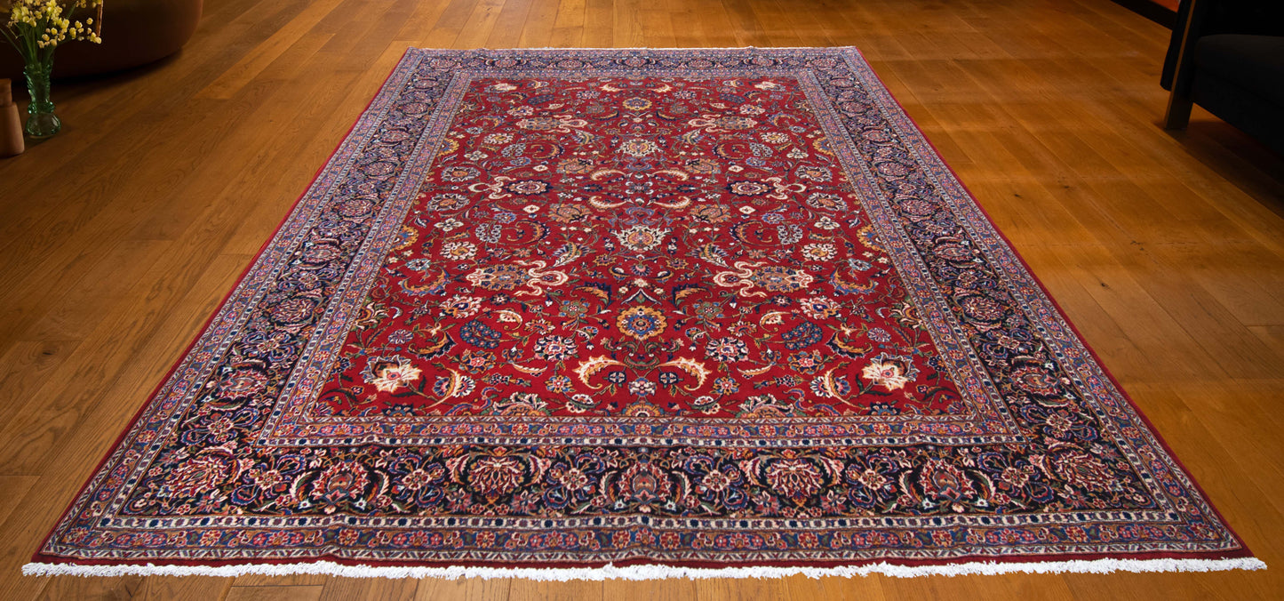 OLD PERSIAN KESAN RUG 7'9"X9'3"